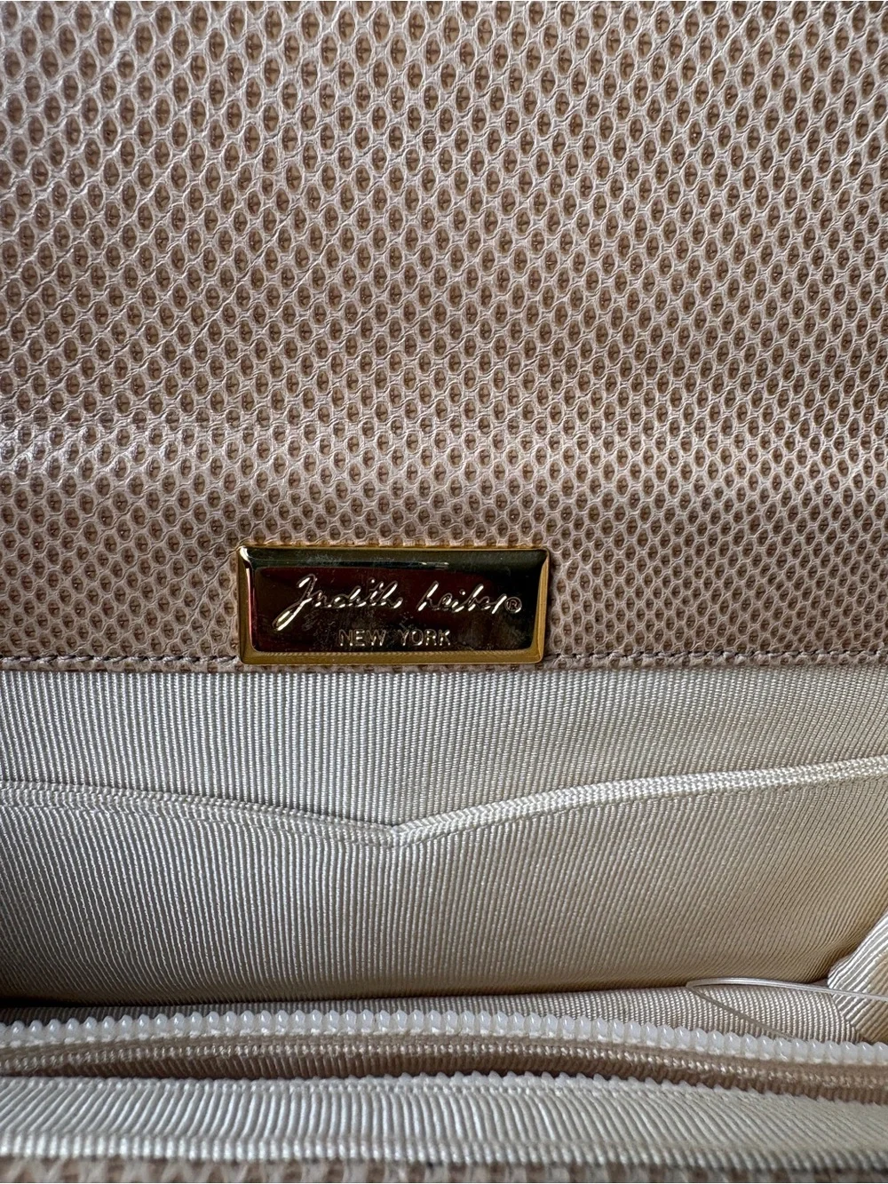 Judith Leiber Envelope Crossbody Clutch with Gem Accent